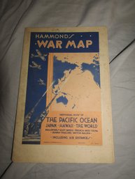 Hammonds War Map The Pacific Ocean