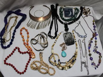 Assortment Of Costume Necklaces