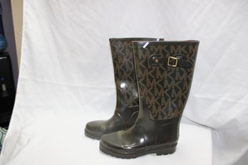 MICHAEL KORS RAIN MUCK BOOTS SIZE 8