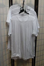 4 White Comf Neat T-shirts