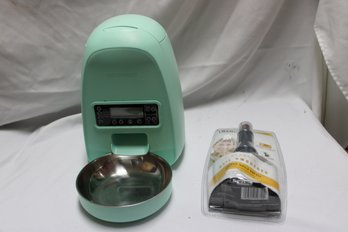 Automatic Animal Dog Feeder & Nail File