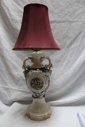 Vintage Porcelain Lamp