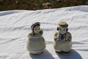 Salt & Pepper Shakers - Boy & Girl