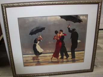 FRAMED SINGING BUTLER PRINT