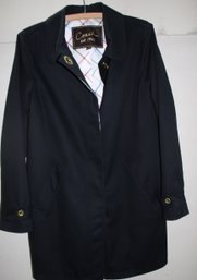 Womens Black Coach Jacket Size Large