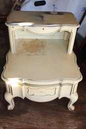 Vintage Wood Side End Table