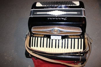 Ferrari Accordion And Case - Made In Italy