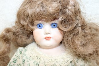 Vintage Porcelain Doll Glass Eyes - Esther