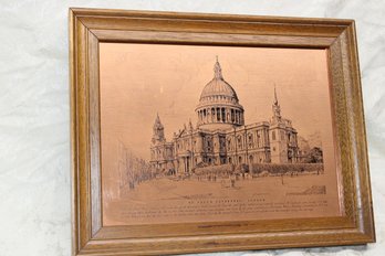 St. Paul's Cathedral On Copper