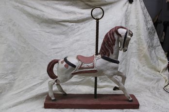 Austin Productions Terra Cotta Carousel Horse