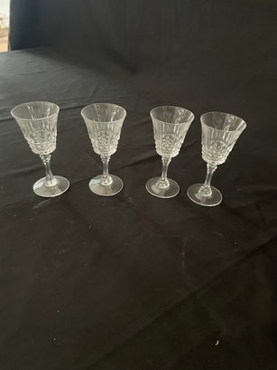 Crystal Small Cordial Glasses