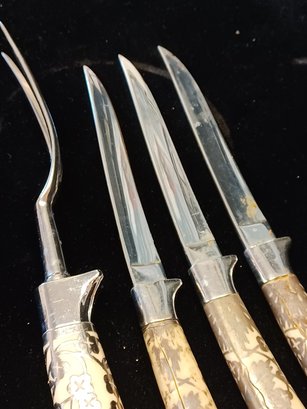 Lot With Briddell Knives And Fork