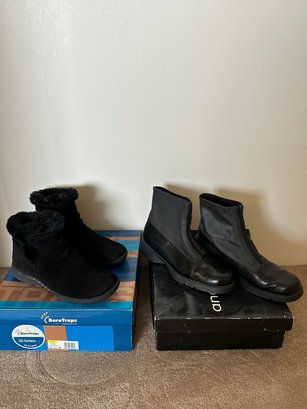Two Pairs Of Women's Boots 8.5-9