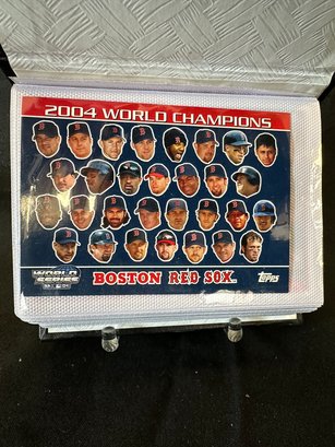 2004 Red Sox Topps World Series 56 Cards