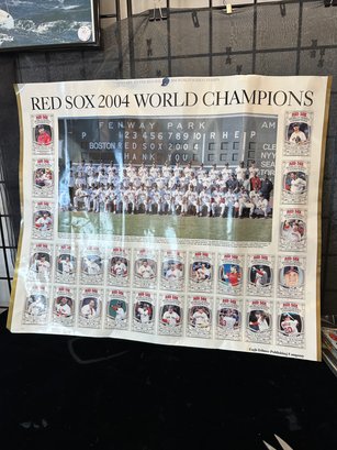 Red Sox Champions 2004 Poster