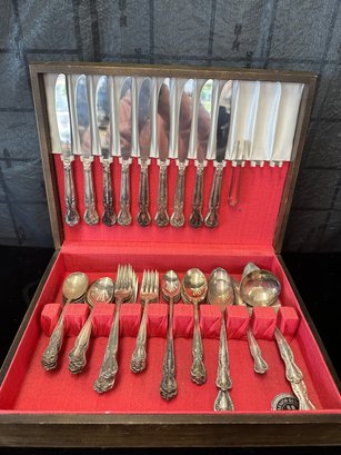 International Silver Co. Chest Of Silverware