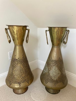 2 Brass Vessels