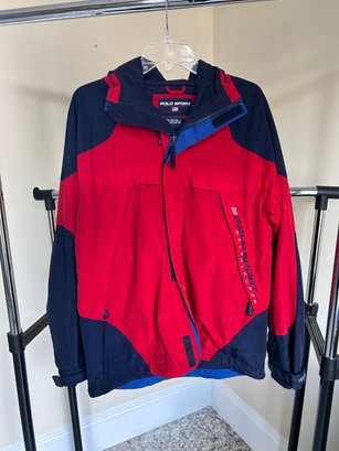 Polo Sport By Ralph Lauren Red And Blue Jacket