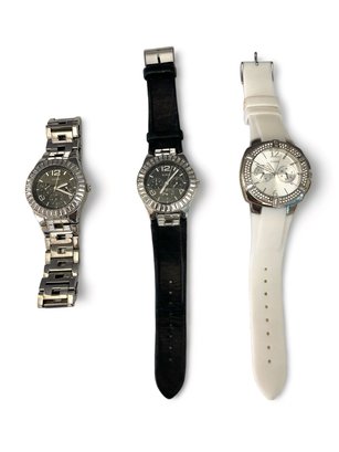 3 Guess Watches