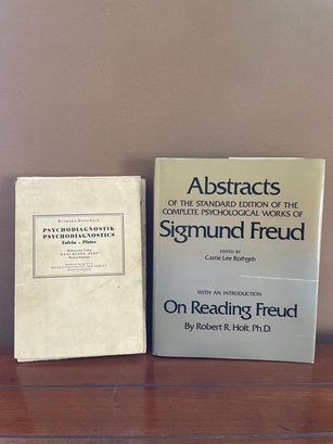 Sigmund Freud Abstracts & Rorschach Plates
