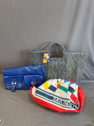 Michael Kors Patent Bag, Straw Bag, Carnival Cruise Bag