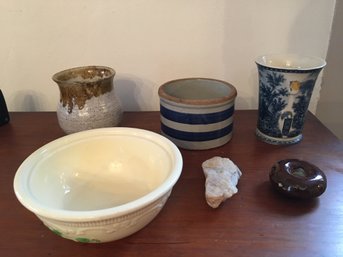 Assorted Pieces Of Pottery