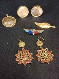 Assorted Goldtone Jewelry