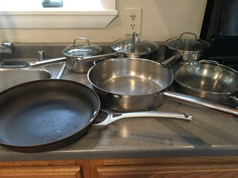 Assorted Pots And Pans. (6)