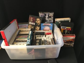 Cassettes And DVDs