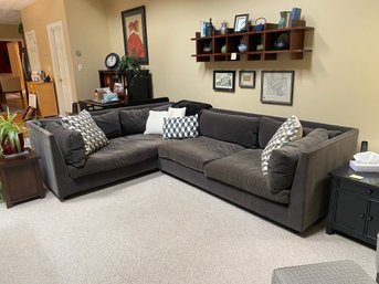 Mitchell Gold  Bob Williams Dark Grey Sectional