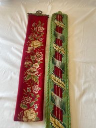 Two Needlepoint Wall Hangings   (Dr)