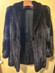 Mink Fur Coat -Beautiful Vintage S/m