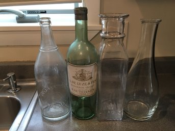 Bottles And Decanter