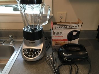 Cuisinart Blender,  Black And Decker Hand Mixer