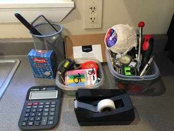 Desk And Household Items