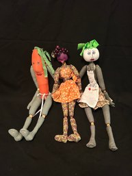 Odd And Eccentric Fabric Dolls