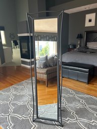Ornate Framed Metal Mirror