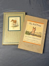 The Red Pony By John Steinbeck, 1st Illustrated Edition, Vintage. 1945