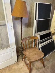 Chair And Floor Lamp