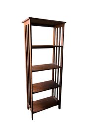 4 Shelf Wooden Bookcase (D)