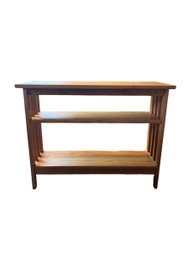 Low Wooden Coffee Table/Bookcase (D)