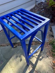 Electric Blue Outdoor Side Table