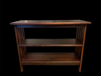 Wooden Low TV/Bookcase