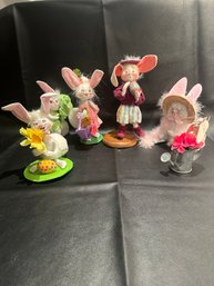 6 Annalee Rabbits