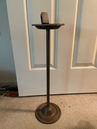 Ashtray Stand Brass Vintage    (B)