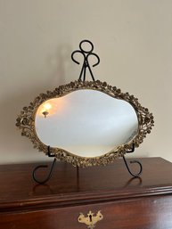 Ornate Mirrored Display Tray