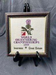 World Orienteering Championships Stitched Piece