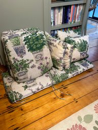 Purple Floral Pillows & Cushions For Bistro Set