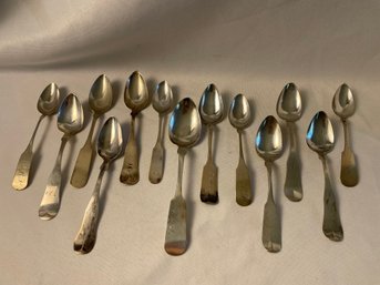 Coin Silver Spoons  (l)