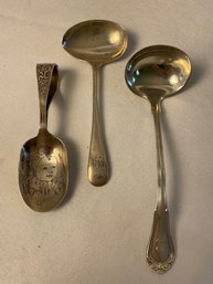 Baby, Ladle, English Sterling Spoons  3        (L)